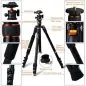 KampF Concept SA234 DSLR Aluminum Camera Tripod With Ball Head KF09080V1 KampF Concept SA234 DSLR Aluminum Camera Tripod With Ball Head KF09080V1