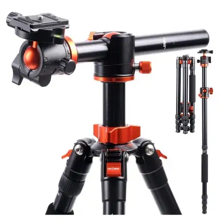 KampF Concept SA254T2 Lightweight Aluminum Compact Tripod KF09090V1