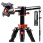 KampF Concept SA254T2 Lightweight Aluminum Compact Tripod KF09090V1