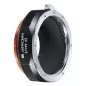KampF Concept M12125 Canon EOSM43 PRO Antireflection Coating Lens Adapter Orange KF06442 KampF Concept M12125 Canon EOSM43 PRO Antireflection Coating Lens Adapter Orange KF06442