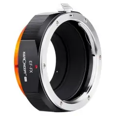 KampF Concept M12115 EOSFX PRO High Precisionlens Adapter Orange KF06450