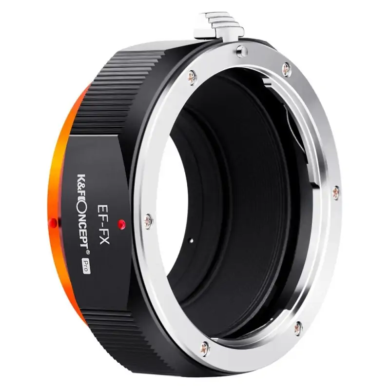 KampF Concept M12115 EOSFX PRO High Precisionlens Adapter Orange KF06450