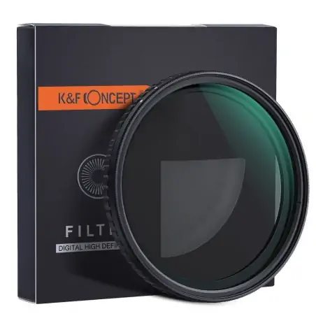 KampF Concept 86mm NanoX Green Coated Waterproof AntiReflection Variable Fader ND2ND32 Filter