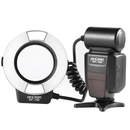 KampF Concept KF150 TTL Marco Ring Flash For Nikon KF22008