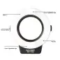 KampF Concept KF150 TTL Marco Ring Flash For Canon KF22005