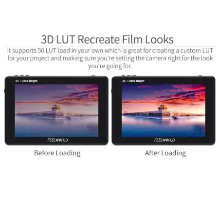 FeelWorld LUT7 7 3D LUT 4K HDMI Monitor