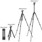 KampF Concept B1234M Travel Tripod Compact Vlog Camera Tripod Flexible With BH28L Ball Head KF09101V1
