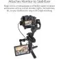 Feelworld Articulating Magic Arm with Double Ballheads 14 Screw Monitor Mount Feelworld Articulating Magic Arm with Double Ballheads 14 Screw Monitor Mount