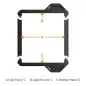 KampF Concept 100x100mm Filter Protection Frame 2 Pack  Nano X Pro Series KF31038