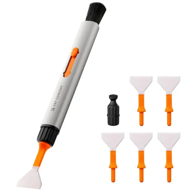 KampF Concept Replaceable Cleaning Pen Set Cleaning Pen  Silicone Head 2  Fullframe Cleaning Stick 6 SKU1900