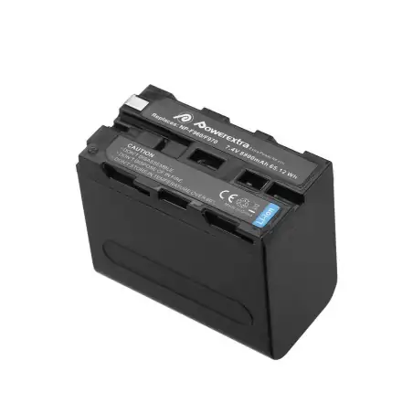 Powerextra SNF970 Replacement Battery For Sony NPF970 8800mAh Liion