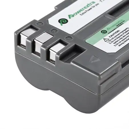 Powerextra NKENEL3E Replacement Battery For Nikon ENEL3e 2200mAh Liion