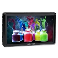 FeelWorld FW568 V3 6 3D LUT Full HD HDMI OnCamera Monitor IPS With 4K Support