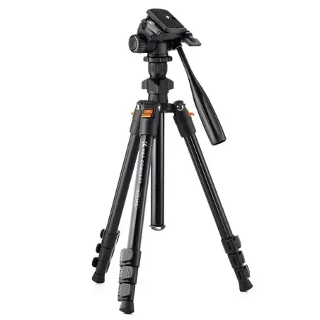 KampF Concept K234A0 Lightweight Aluminum Tripod with Video Head KF09115