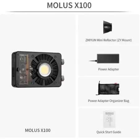 Zhiyun MOLUS X100 BiColor Pocket COB Monolight