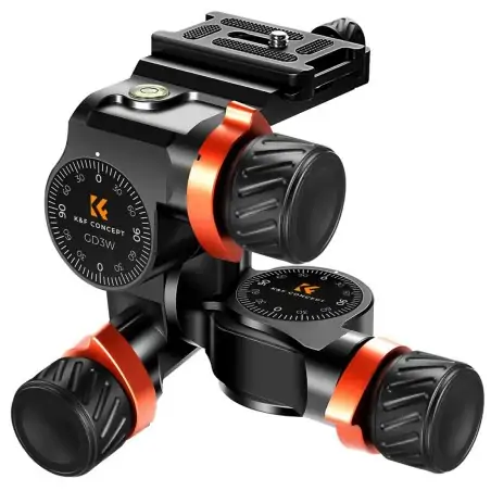 KampF Concept GD3W Geared Tripod Head KF31047