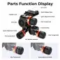KampF Concept GD3W Geared Tripod Head KF31047
