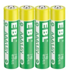 EBL Zinc carbon Μπαταρίες ΑΑA 15V 4τμχ