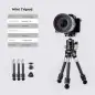 KampF Concept S254C2BH30 Lightweight Carbon Fiber Tripod Detachable Monopod Mini Tripod KF09113