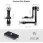 KampF Concept KF31052 Gimbal Tripod Head
