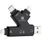 KampF Concept 4 in 1 SD amp MicroSD Card Reader for iPhoneiPadAndroidMacComputerCamera KF420006