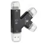 KampF Concept 4 in 1 SD amp MicroSD Card Reader for iPhoneiPadAndroidMacComputerCamera KF420006
