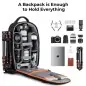 KampF Concept KF13140 Beta Series Photography Backpack Black