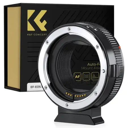 KampF Concept EFEOS R II Canon EFEFS Lens to EOS R Camera Mount Adapter Autofocus KF06520