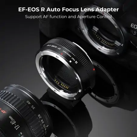 KampF Concept EFEOS R II Canon EFEFS Lens to EOS R Camera Mount Adapter Autofocus KF06520