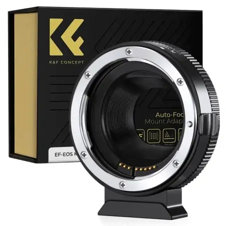KampF Concept Canon EFEFS Lens to EOS M Camera Mount Adapter Autofocus KF06519