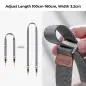 KampF Concept KF13115 Camera Neck Strap with Quick Release Grey