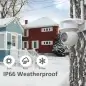 KF Concept KF500006AEU WiFi Security Camera 2K 2304x1296 3MP Wateproof IP66 Motion Detection