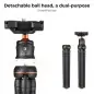 KampF Concept MS01 Mini Flexible Tripod For Cameras Action Cameras Phone with Bluetooth Remote Control KF09129 