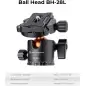 KampF Concept T255A4BH28L Camera Aluminum Tripod with Ball Head amp Detachable Monopod KF09085V7 KampF Concept T255A4BH28L Camera Aluminum Tripod with Ball Head amp Detachable Monopod KF09085V7