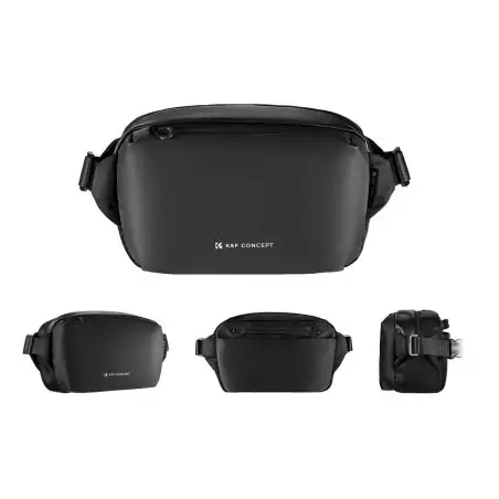 KampF Concept KF13157V1 Alpha Camera Sling Bag Black