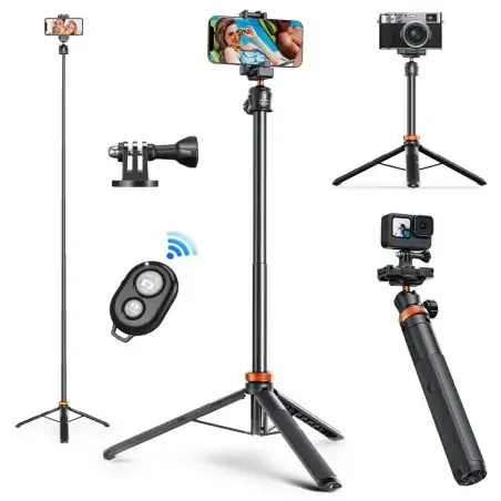 KampF Concept MS08 Tripod For Cameras Action Cameras Phone with Bluetooth Remote Control KF09127