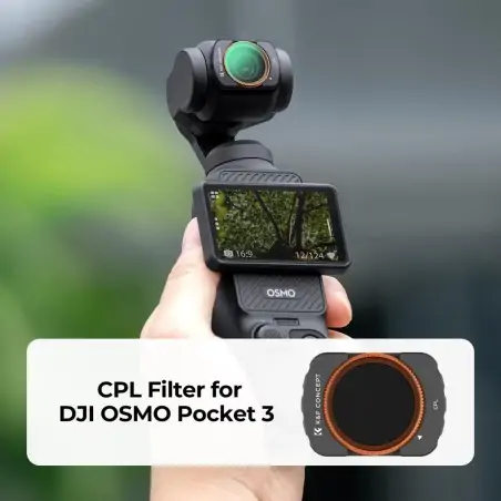 KampF Concept KF012532 Magnetic CPL Filter for DJI Osmo Pocket 3