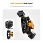 KampF Concept MS14 Magic Arm with Double Ballheads 14 Screw KF31082