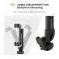 KampF Concept MS12 Phone Clamp With Two Cold Shoe Mount KF31084