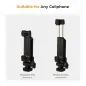 KampF Concept MS12 Phone Clamp With Two Cold Shoe Mount KF31084