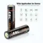 EBL TB1443 AA Liion Επαναφορτιζόμενες Μπαταρίες 3300mWh 2200mAh 15V με θύρα Micro USB και καλώδια φόρτισης 4τμχ