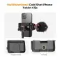KampF Concept MS20 Phone and Tablet Clamp With Tripod Mount and Cold Shoe KF31095