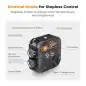 KampF Concept LS01 Portable BiColor 2500K9900K LED Light Black KF34035 KampF Concept LS01 Portable BiColor 2500K9900K LED Light Black KF34035