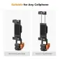KampF Concept KF31094 Phone Metal Clamp With Tripod Mount and Double Cold Shoe KampF Concept KF31094 Phone Metal Clamp With Tripod Mount and Double Cold Shoe