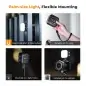 KampF Concept LS01 Portable BiColor 2500K9900K LED Light Black KF34035 KampF Concept LS01 Portable BiColor 2500K9900K LED Light Black KF34035