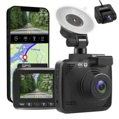 KampF Concept V53 Car Dash Cam 4K IPS Οθόνη 3 με Κάμερα Οπισθοπορείας GW410057