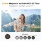 KampF Concept 67mm ClipOn Magnetic ND232 Filter 15 Stop Kit For Mobile Phones KF012674