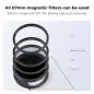 KampF Concept 67mm ClipOn Magnetic ND232 Filter 15 Stop Kit For Mobile Phones KF012674