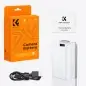 KampF Concept NPFW50 1100mAh Battery With TypeC Fast Charging Compatible with Sony KF280026