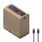KampF Concept NPF970 10500mAh Battery With TypeC Fast Charging and USBA Compatible with Sony KF280036